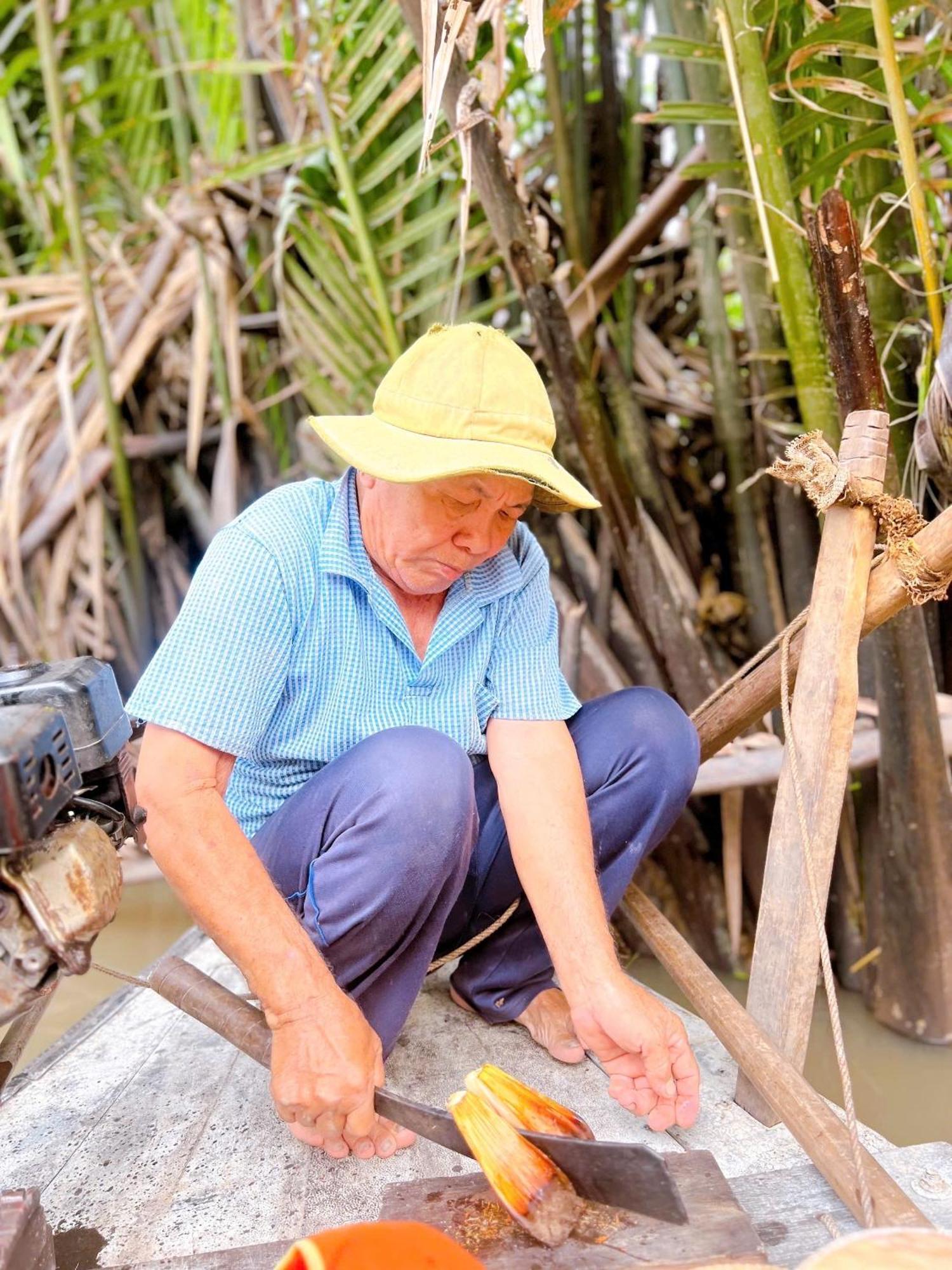 Hide Away Bungalows In Ben Tre City Buitenkant foto